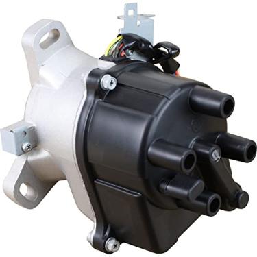 Imagem de AIP Electronics Distribuidor de ignição eletrônico completo da série de estoque resistente compatível com Honda e Acura 1998-2002 excluindo Hx Si com Distribuidor Tec TD-63U OBD2B OEM Fit DTD63-SS