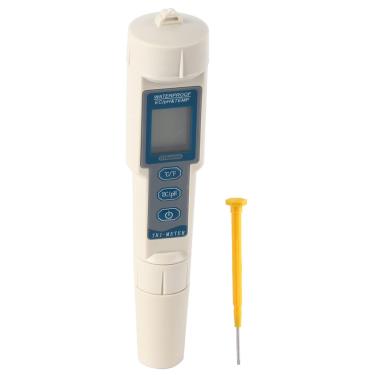 Imagem de Medidor digital de pH para água,caneta 3 em 1, medidor de pH tipo caneta, resolução 0,01, alta precisão, alcance de testador para beber em casa, monitor de qualidade de piscina e aquário, medidor digital de pH para água, 3