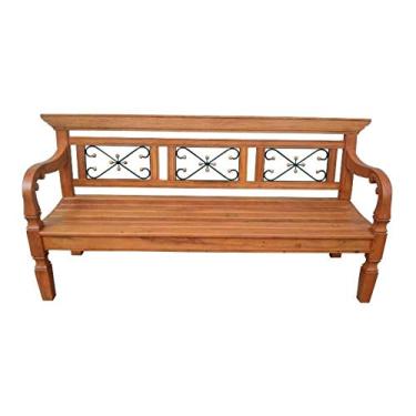 Imagem de Banco Rústico Emma em Madeira de Demolição - Cód 997