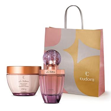 Imagem de Eudora Kit La Victorie: Eau de Parfum 75ml + Creme Acetinado 250g + Sacola Presente