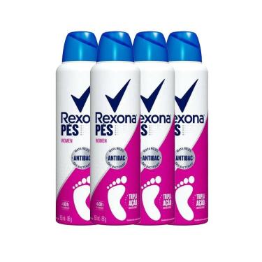 Imagem de Kit Desodorante Aerosol Rexona Para Os Pés Delicate 153ml/88g - 4 Unidades