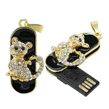 Imagem de Pen Drive USB 64 GB em forma de animal, drives USB, cartão de memória, pen drive USB 2.0, disco de armazenamento de data, disco de pular, pen drive USB (cat)