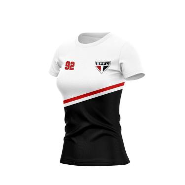 Imagem de Camisa do SÃO PAULO FC Feminina Original Plus Size CHAMPIONS 92 Oficial Licenciada-Feminino