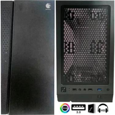 Imagem de Gabinete Y-09 Desktop Pc Rbg - MaxxDigital