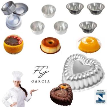 Imagem de Kit De 1 Forma Coração Gomado Ballerine Decorado + 9 Forminhas Para Mi