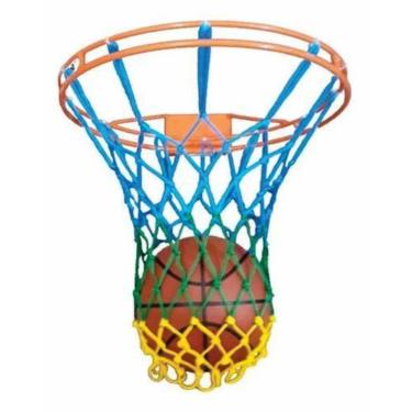 Imagem de Aro de Basquete Oficial (Brasileira) e Bola Basquete Nº07 Kaemy-Unissex