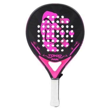 Imagem de Raquetes de tênis EVA Memory Padel, superfície 3D, superleve, de fibra de carbono 3K, raquete de tênis