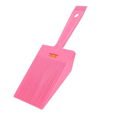 Imagem de Pente Superior Plano, Pente Nivelado para Corte de Cabelo Pente de Corte de Cabelo Ferramenta de Penteado para Barbearia Com Linhas Horizontais Integradas Profissional para Uso