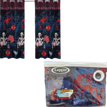 Imagem de Cortina Infantil 3,00M X 1,80M Lepper Modelo:Homem Aranha 2
