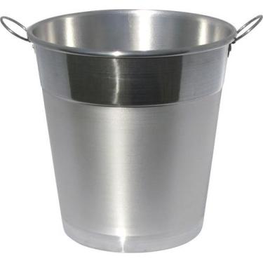 Imagem de Balde Alumínio para Gelo 5,2 Litros - Docesar
