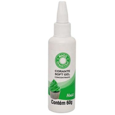 Imagem de Corante SoftGel Verde Limão 60g Mago