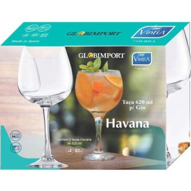 Imagem de Conjunto 2 Taça de Gin Tônica de Vidro 620ml - Havana - Globimport