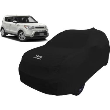 Imagem de Capa Automotiva Pra Proteger Carro Kia Soul - Mz, Preta