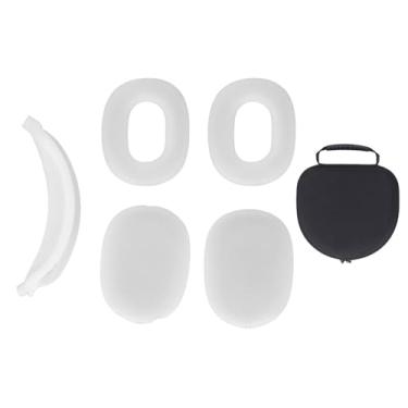 Imagem de Estojo de Transporte Rígido Com Capa para Faixa de Cabeça, Capa para Fones de Ouvido e Capa para Fone de Ouvido IOS Max (Claro)
