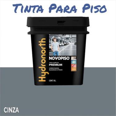 Imagem de Tinta Piso Acrilica Hydronorth Cores 18 Litros - Cores, Cinza