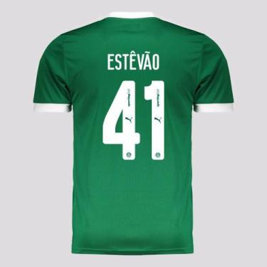 Imagem de Camisa Puma Palmeiras I 2025 41 Estêvão, M