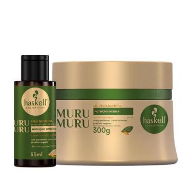 Imagem de Kit Haskell Manteiga Hidratante 300g + Seiva Nutritiva Murumuru 35ml