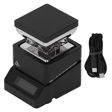 Imagem de Mini Electric Hot Plate Rework Pré -Aquecedor Estação Ajustável Aquecedor Constante de Temperatura 60W para Desmontagem Placa de Circuito