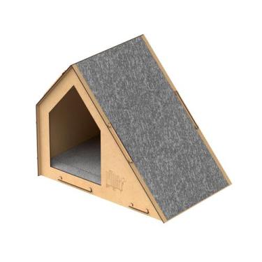 Imagem de Casa Gato Toca Rampa  - Ricapet, Cinza