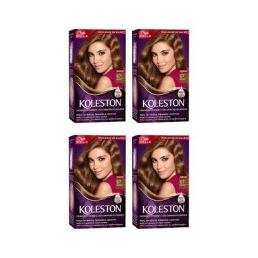 Imagem de Coloraçao Koleston 67 Chocolate - Kit C/4Un