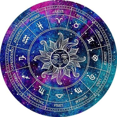 Imagem de Painel Redondo 3D Sublimado Signo Frd-5402