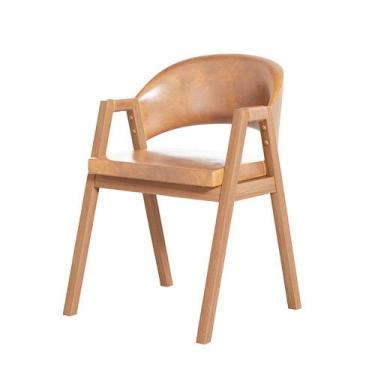 Imagem de Cadeira de Jantar Antonella material sintético Estilo Poltrona - 7 Dec