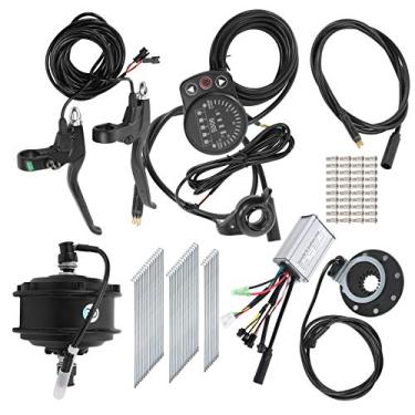 Imagem de Kit de Conversão de Bicicleta Elétrica de 48V 250W Com Monitor LCD KT 900S, Motor Traseiro do Cubo para Rodas de Bicicleta de 26 Polegadas (Tração dianteira)
