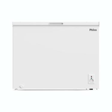 Imagem de Freezer Horizontal Philco 2 em 1 com Rodízios e Porta com Chave 253L P