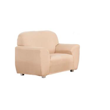 Imagem de Capa De Sofá Para 2 Lugares Coladinha Liso Para sua Sala - M.A Enxovai