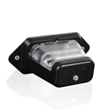 Imagem de Yinaolan Luzes LED para placa de matrícula, 12 V/24 V, à prova d'água, 2 chips LEDS, lâmpadas de placa de carro traseira para carro, reboque, caminhão, caravana, barco, veículo ou caminhão