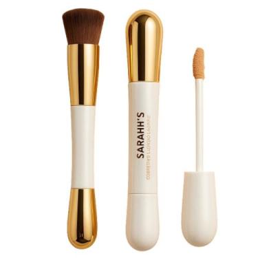 Imagem de Corretivo Líquido com Pincel Lasting - Sarah's Beauty, 1