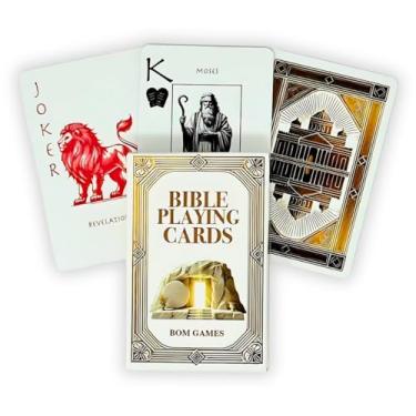 Imagem de bomgames Bible Playing Cards – Christian Gifts for Adults & Kids | Custom Deck with Scripture Characters & Unique Suits
