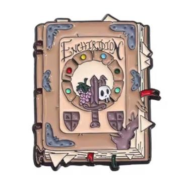 Imagem de The Enchiridion Book Handbook Manual Princesa Bubblegum Come Along with Me Adventure Time Desenho Animado Programa de TV Finn Jake 3,8 cm Emblema de broche esmaltado