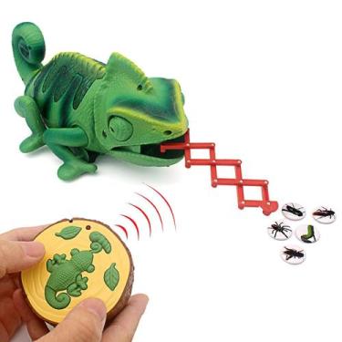 Imagem de Toy Chameleon de controle remoto Tipmant RC para crianças de 6 anos ou