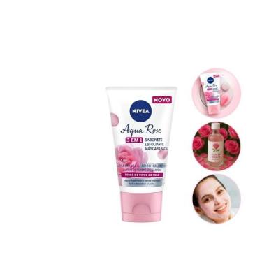 Imagem de Sabonete Facial Multifuncional 3 Em 1 (Sabonete, Esfoliante e Máscara 