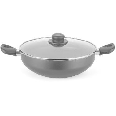 Imagem de Frigideira Wok Gourmet Preto 28cm Alumínio Antiaderente