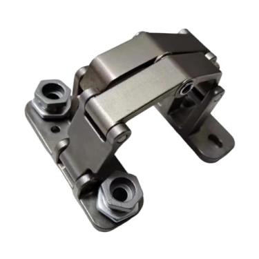 Imagem de Fenteer Dobradiça de porta de pedra invisível Dobradiça de porta oculta 150 kg máx. Acessórios de rolamento para hidrante