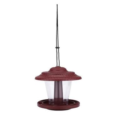 Imagem de Alimentador de pássaros selvagens Pendurado Jardim Jardim Decoração Ex