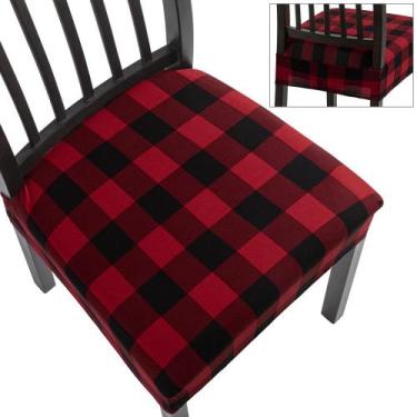 Imagem de Conjunto de 6 capas de assento de cadeira SearchI Christmas Decoration