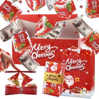 Imagem de Caixa de presente Rain Bunny Folding Bouncing Red Envelope de Natal