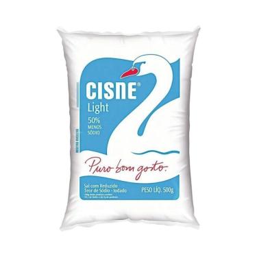 Imagem de Sal Refinado Light 50% Menos Sódio Cisne 500G
