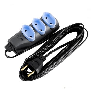 Imagem de Extensao Tripla PL 2 X 0,75MM 5 Metros NO SHOCK Daneva