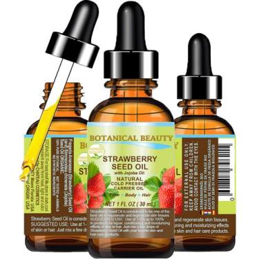 Imagem de Hidratante para a pele Botanical Beauty Óleo de semente de morango 30m