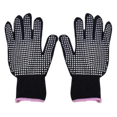 Imagem de FRCOLOR 1 par de Luvas Resistentes Ao Calor para Permanente E Modelagem de Cabelo, Luvas de Proteção Térmica para Modelador de Cachos, para Homens E Mulheres, Ideais para Cozinha, E Barbearia,