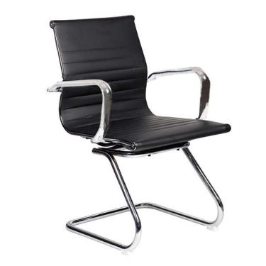 Imagem de Cadeira de Escritório Interlocutor Fixa New Best Preta