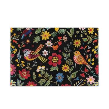 Imagem de WELLDAY Quebra-cabeça bordado pássaro padrão 1000 peças grande jogo de arte para adultos adolescentes