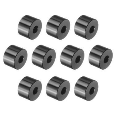 Imagem de Espaçador de metal uxcell 10 peças de alumínio 6,35 mm x 19,05 mm x 12
