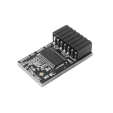 Imagem de Módulo TPM-M R2.0 LPC 14 pinos-1 com Infineon SLB9665 para ASUS ROG Maximus IX Hero/Maximus IX Code/Maximus IX APEX/Maximus IX Formula/Maximus IX Extreme/Maximus XI Hero (WI-FI)/Maximus X APEX