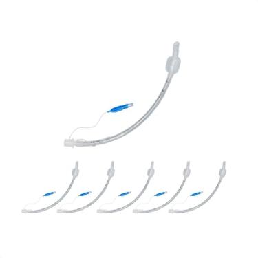 Imagem de Kit 5 Unidade de Tubo Endotraqueal Medix 5,0MM Com Balão PVC