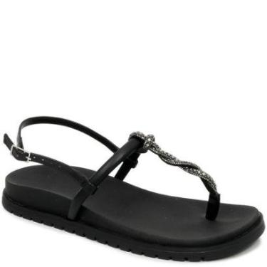 Imagem de Sandália Papete Tratorada Brilho Sapato Show 835415670-Feminino